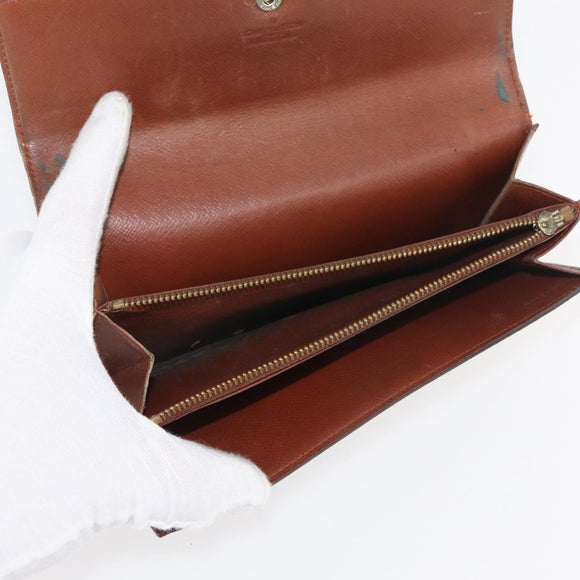 LOUIS VUITTON Monogram Wallet 10 Set LV Auth CB274