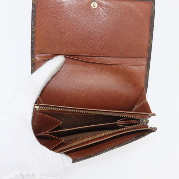 LOUIS VUITTON Monogram Wallet 10 Set LV Auth CB274