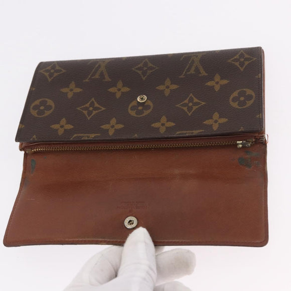 LOUIS VUITTON Monogram Wallet 10 Set LV Auth CB274