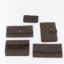 LOUIS VUITTON Monogram Wallet 10 Set LV Auth CB275-2