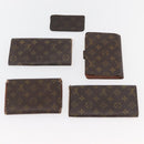LOUIS VUITTON Monogram Wallet 10 Set LV Auth CB275-3
