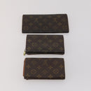 LOUIS VUITTON Monogram Wallet 10 Set LV Auth CB277-15