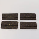 LOUIS VUITTON Monogram Wallet 10 Set LV Auth CB277-2