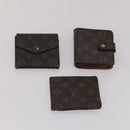 LOUIS VUITTON Monogram Wallet 10 Set LV Auth CB277-22