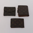 LOUIS VUITTON Monogram Wallet 10 Set LV Auth CB277-23