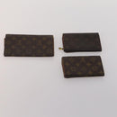 LOUIS VUITTON Monogram Wallet 10 Set LV Auth CB278-17