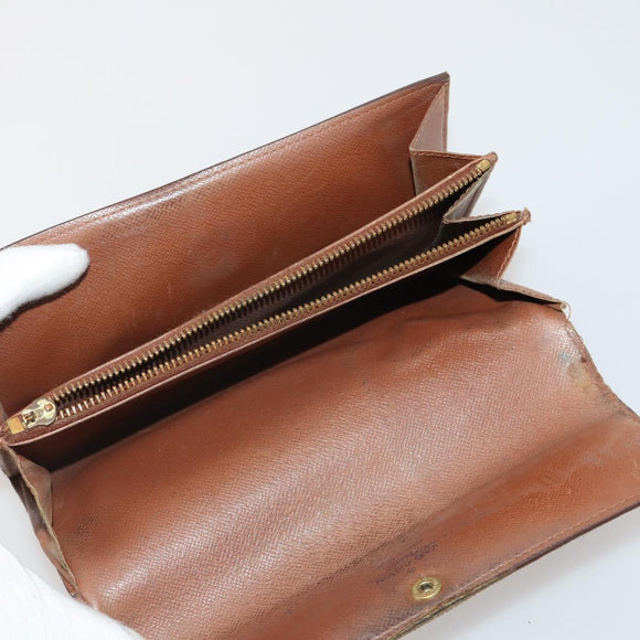 LOUIS VUITTON Monogram Wallet 10 Set LV Auth CB278