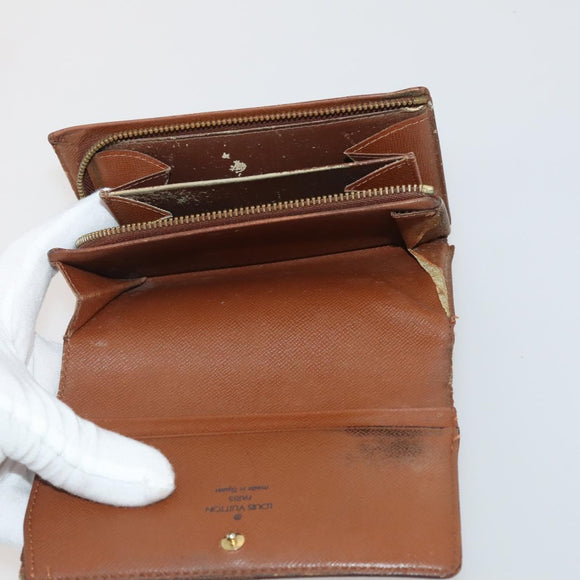 LOUIS VUITTON Monogram Wallet 10 Set LV Auth CB279