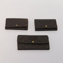 LOUIS VUITTON Monogram Wallet 10 Set LV Auth CB280-14