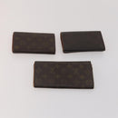 LOUIS VUITTON Monogram Wallet 10 Set LV Auth CB280-15