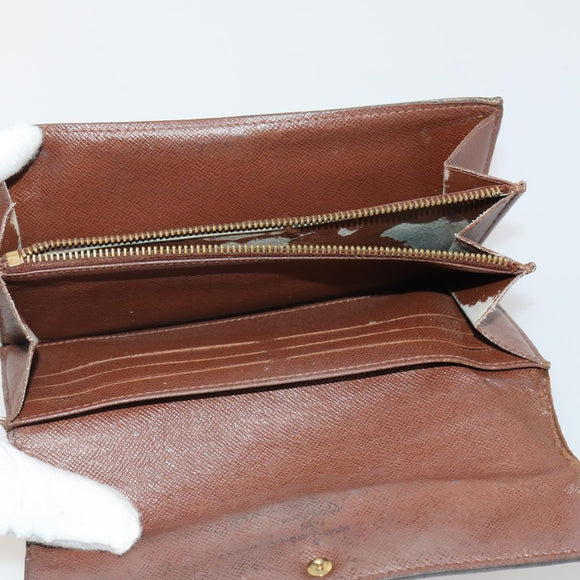 LOUIS VUITTON Monogram Wallet 10 Set LV Auth CB280