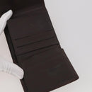 LOUIS VUITTON Epi Wallet 10 Set Black Red LV Auth CB282-21