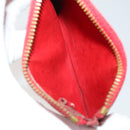 LOUIS VUITTON Epi Wallet 10 Set Black Red LV Auth CB282-24