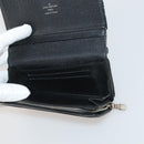 LOUIS VUITTON Epi Wallet 10 Set Black Red LV Auth CB282-27
