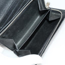LOUIS VUITTON Epi Wallet 10 Set Black Red LV Auth CB282-29
