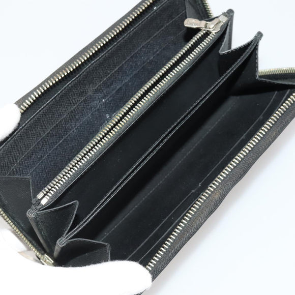 LOUIS VUITTON Epi Wallet 10 Set Black Red LV Auth CB283