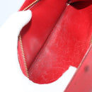 LOUIS VUITTON Epi Wallet 10 Set Black Red LV Auth CB283-17