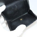 LOUIS VUITTON Epi Wallet 10 Set Black Red LV Auth CB283-22
