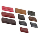 LOUIS VUITTON Monogram Vernis Matte Wallet 10 Set Black Red LV Auth CB285-1
