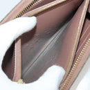 LOUIS VUITTON Monogram Vernis Matte Wallet 10 Set Black Red LV Auth CB285-12