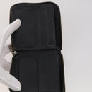 LOUIS VUITTON Monogram Vernis Matte Wallet 10 Set Black Red LV Auth CB285-17