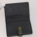 LOUIS VUITTON Monogram Vernis Matte Wallet 10 Set Black Red LV Auth CB285-28
