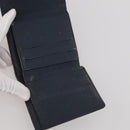 LOUIS VUITTON Monogram Vernis Matte Wallet 10 Set Black Red LV Auth CB285-29