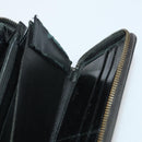 GUCCI GG Canvas Wallet Leather PVC 10 Set Black Beige Red Auth CB286-14
