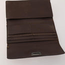 GUCCI GG Canvas Wallet Leather PVC 10 Set Black Beige Red Auth CB286-6