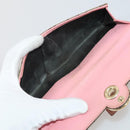 GUCCI GG Canvas Wallet Leather 10 Set Black Beige pink Auth CB287-14