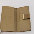 GUCCI GG Canvas Wallet Leather 10 Set Black Beige pink Auth CB287-16