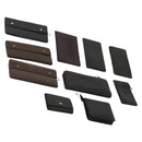 LOUIS VUITTON Taiga Wallet 10 Set Black Green Brown LV Auth CB289-1