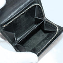 LOUIS VUITTON Taiga Wallet 10 Set Black Green Brown LV Auth CB289-22