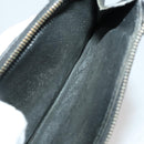 LOUIS VUITTON Taiga Wallet 10 Set Black Green Brown LV Auth CB289-23
