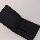 BALENCIAGA Wallet Leather 10 Set Black Beige Auth CB290-12