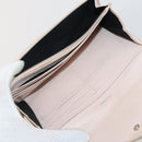 BALENCIAGA Wallet Leather 10 Set Black Beige Auth CB290-15