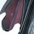 BALENCIAGA Wallet Leather 10 Set Black Beige Auth CB290-18