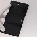 BALENCIAGA Wallet Leather 10 Set Black Beige Auth CB290-21