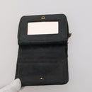 BALENCIAGA Wallet Leather 10 Set Black Beige Auth CB290-26
