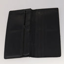 BOTTEGA VENETA INTRECCIATO Wallet Leather 10 Set Black Beige Auth CB291-21