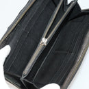 BOTTEGA VENETA INTRECCIATO Wallet Leather 10 Set Black Beige Auth CB291-24
