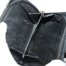 BOTTEGA VENETA INTRECCIATO Wallet Leather 10 Set Black Beige Auth CB291-27