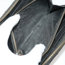 BOTTEGA VENETA INTRECCIATO Wallet Leather 10 Set Black Beige Auth CB291-5