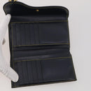 Christian Dior Trotter Canvas Wallet Leather PVC 10 Set Black Red Auth CB293-13