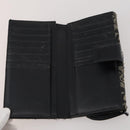 Christian Dior Trotter Canvas Wallet Leather PVC 10 Set Black Red Auth CB293-16