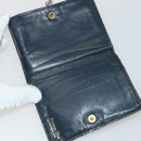 Christian Dior Trotter Canvas Wallet Leather PVC 10 Set Black Red Auth CB293-22
