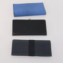 Salvatore Ferragamo Wallet Leather 10 Set Black Brown Red Auth CB294-12