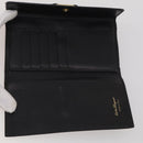 Salvatore Ferragamo Wallet Leather 10 Set Black Brown Red Auth CB294-18