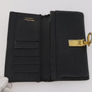 Salvatore Ferragamo Wallet Leather 10 Set Black Brown Red Auth CB294-27