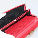 Salvatore Ferragamo Wallet Leather 10 Set Black Brown Red Auth CB294-4